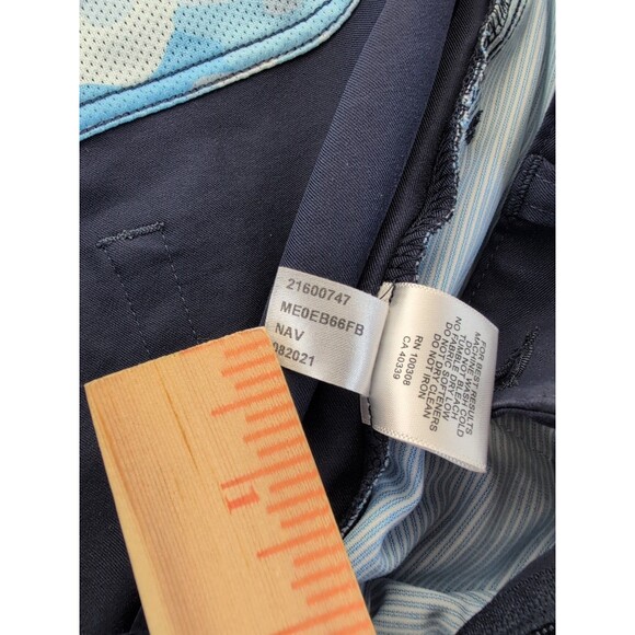 Peter Millar EB66 Performance Golf Pants Men 32x32 Navy Blue Five-Pocket - Picture 10 of 16